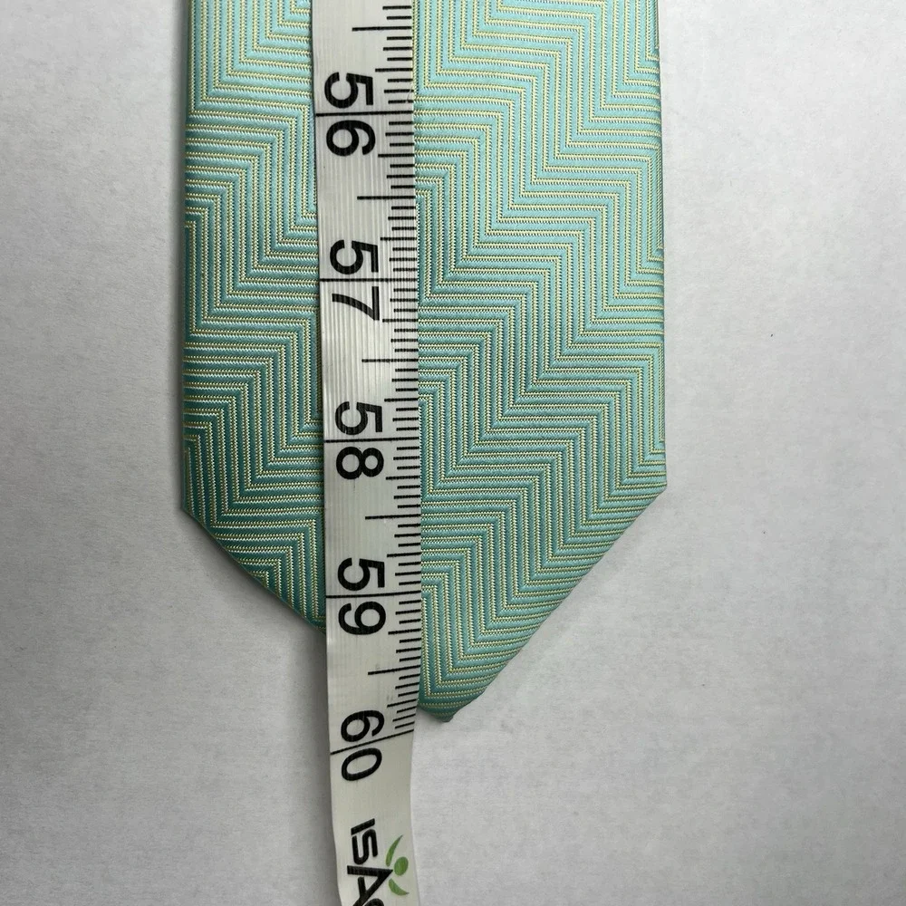 Elegance Men's Necktie Mint Aqua Classy Easter Christmas‎ Handmade Church Dressy